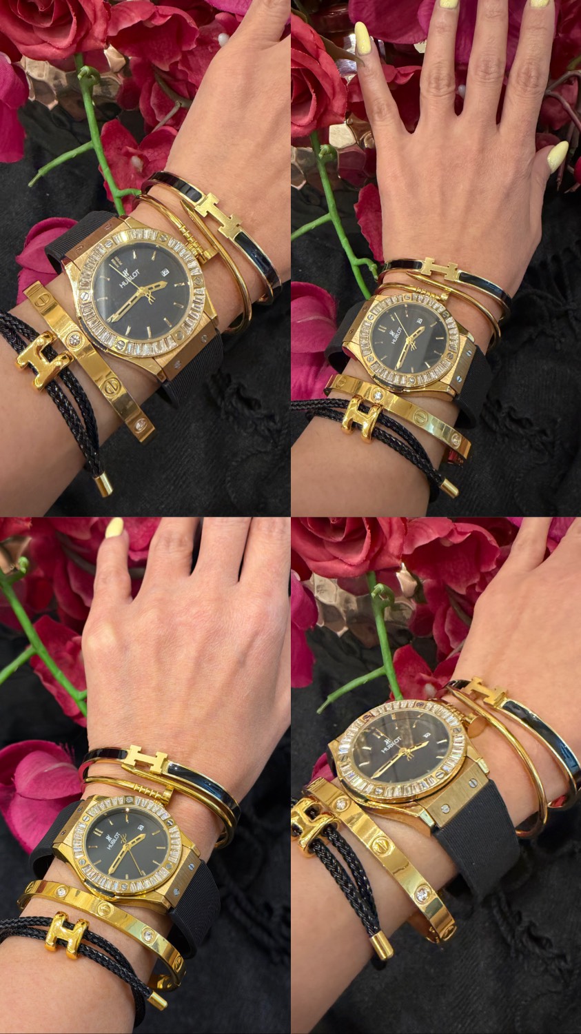 ساعت Hublot مشکی